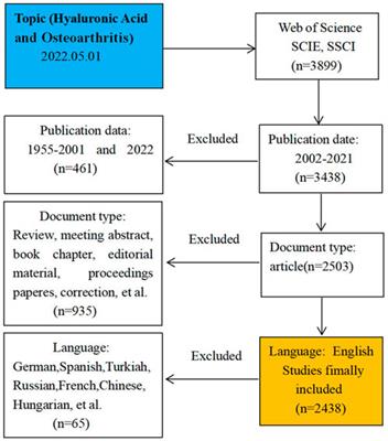 Harnessing hyaluronic acid for the treatment of osteoarthritis: A bibliometric analysis